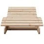 Sonnenliegen aus massivem Kiefernholz, 2 Einheiten, 205 x 60 x 31,5 cm von , Liegen - Ref: Foro24-832573, Preis: 157,88 €, Ra...