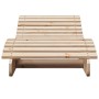Tumbonas de madera maciza de pino 2 unidades 205x60x31,5 cm de , Tumbonas - Ref: Foro24-832573, Precio: 194,34 €, Descuento: %
