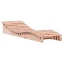 Tumbona de madera maciza Douglas 205x60x31,5 cm de , Tumbonas - Ref: Foro24-832578, Precio: 91,40 €, Descuento: %