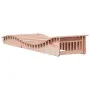 Tumbona de madera maciza Douglas 205x60x31,5 cm de , Tumbonas - Ref: Foro24-832578, Precio: 91,40 €, Descuento: %