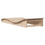 Liege aus massivem Kiefernholz, 205 x 80 x 31,5 cm von , Liegen - Ref: Foro24-832584, Preis: 123,03 €, Rabatt: %
