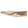 Liege aus massivem Kiefernholz, 205 x 80 x 31,5 cm von , Liegen - Ref: Foro24-832584, Preis: 121,48 €, Rabatt: %