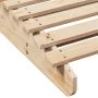 Liege aus massivem Kiefernholz, 205 x 80 x 31,5 cm von , Liegen - Ref: Foro24-832584, Preis: 121,48 €, Rabatt: %
