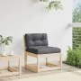 Garden sofa with solid pine wood cushions by , Outdoor sofas - Ref: Foro24-844689, Price: 71,75 €, Discount: %