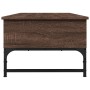 Brown metal engineered wood coffee table 100x50x35 cm by , Coffee table - Ref: Foro24-845395, Price: 68,89 €, Discount: %