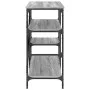 Küchenregal, Holztechnik, graues Metall, 90 x 40 x 84 cm von , Behälter für Küchenutensilien - Ref: Foro24-845424, Preis: 78,...