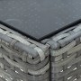 Gray synthetic rattan garden table 40x40x45 cm by vidaXL, Garden tables - Ref: Foro24-45902, Price: 50,51 €, Discount: %