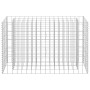 Arriate de gaviones de acero galvanizado 90x30x60 cm | Foro24.es | Tu tienda online para hogar, jardín y más Foro24.es