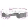 Garden sofa set with beige cushions 10 pieces synthetic rattan by , Garden sets - Ref: Foro24-3223058, Price: 622,68 €, Disco...