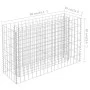 Gabionenbett aus verzinktem Stahl, 90 x 30 x 60 cm von vidaXL, Töpfe und Pflanzgefäße - Ref: Foro24-145630, Preis: 48,93 €, R...