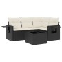 5-teiliges Gartenmöbel-Set und schwarze synthetische Rattankissen von , Gartensets - Ref: Foro24-3220115, Preis: 314,77 €, Ra...