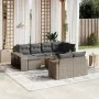 11-piece garden sofa set and gray synthetic rattan cushions by , Modular outdoor sofas - Ref: Foro24-3261310, Price: 596,29 €...