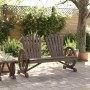 Adirondack Doppel-Gartensessel aus massivem Tannenholz von , Gartenstühle - Ref: Foro24-365096, Preis: 176,32 €, Rabatt: %