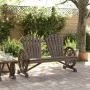 Adirondack Doppel-Gartensessel aus massivem Tannenholz von , Gartenstühle - Ref: Foro24-365096, Preis: 180,07 €, Rabatt: %