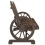 Adirondack Doppel-Gartensessel aus massivem Tannenholz von , Gartenstühle - Ref: Foro24-365096, Preis: 180,07 €, Rabatt: %