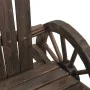 Adirondack Doppel-Gartensessel aus massivem Tannenholz von , Gartenstühle - Ref: Foro24-365096, Preis: 180,07 €, Rabatt: %