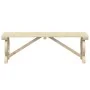 Gartenbank aus massivem Tannenholz 115 cm von , Gartenstühle - Ref: Foro24-365111, Preis: 106,58 €, Rabatt: %