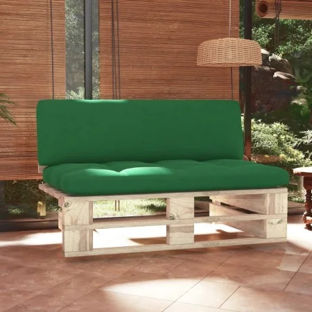 Central pallet sofa for garden made of impregnated pine wood by , Modular outdoor sofas - Ref: Foro24-3066534, Price: 116,39 ...