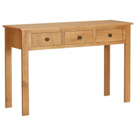 Schminktisch aus massivem Eichenholz 110x40x75 cm von , Seitentische - Ref: Foro24-327437, Preis: 220,83 €, Rabatt: %