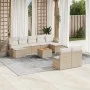 Garden sofa set with beige cushions 10 pieces synthetic rattan by , Modular outdoor sofas - Ref: Foro24-3224763, Price: 601,2...