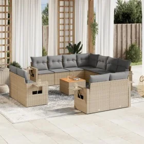 12-piece garden sofa set and brown synthetic rattan cushions by , Modular outdoor sofas - Ref: Foro24-3224827, Price: 856,15 ...