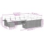 11-piece garden sofa set with beige synthetic rattan cushions by , Modular outdoor sofas - Ref: Foro24-3224749, Price: 689,42...
