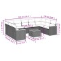 Garden sofa set with beige cushions 10 pieces synthetic rattan by , Garden sets - Ref: Foro24-3226282, Price: 610,47 €, Disco...