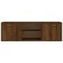 Mueble de TV madera de ingeniería marrón roble 120x34x37 cm by , TV Furniture - Ref: Foro24-833558, Price: 64,41 €, Discount: %