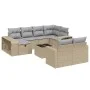 11-piece garden sofa set with beige synthetic rattan cushions by , Garden sets - Ref: Foro24-3266249, Price: 614,00 €, Discou...
