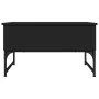 Mesa de centro madera de ingeniería y metal negro 70x50x40 cm de , Mesas de centro - Ref: Foro24-845371, Precio: 63,40 €, Des...