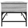 Sonoma Couchtisch aus grauem Metallwerkstoff, 100 x 50 x 45 cm von , Couchtisch - Ref: Foro24-845399, Preis: 68,50 €, Rabatt: %