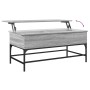 Sonoma Couchtisch aus grauem Metallwerkstoff, 100 x 50 x 45 cm von , Couchtisch - Ref: Foro24-845399, Preis: 69,33 €, Rabatt: %