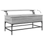 Sonoma Couchtisch aus grauem Metallwerkstoff, 100 x 50 x 45 cm von , Couchtisch - Ref: Foro24-845399, Preis: 68,50 €, Rabatt: %