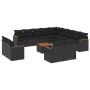 14-piece garden sofa set with black synthetic rattan cushions by , Garden sets - Ref: Foro24-3226531, Price: 916,54 €, Discou...