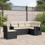 5-piece garden furniture set and black synthetic rattan cushions by , Garden sets - Ref: Foro24-3220165, Price: 327,80 €, Dis...