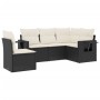 5-teiliges Gartenmöbel-Set und schwarze synthetische Rattankissen von , Gartensets - Ref: Foro24-3220165, Preis: 320,15 €, Ra...