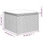 7-piece garden sofa set with gray PE rattan cushions by , Garden sets - Ref: Foro24-3220469, Price: 411,90 €, Discount: %