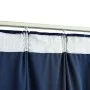 Blackout curtain with hooks dark blue velvet 290x245 cm by vidaXL, Curtains and curtains - Ref: Foro24-134535, Price: 48,05 €...
