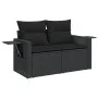 8-teiliges Gartensofa-Set und schwarze synthetische Rattankissen von , Gartensets - Ref: Foro24-3220614, Preis: 591,23 €, Rab...