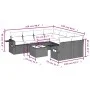 9-teiliges Gartensofa-Set mit beigen synthetischen Rattankissen von , Gartensets - Ref: Foro24-3219958, Preis: 552,49 €, Raba...