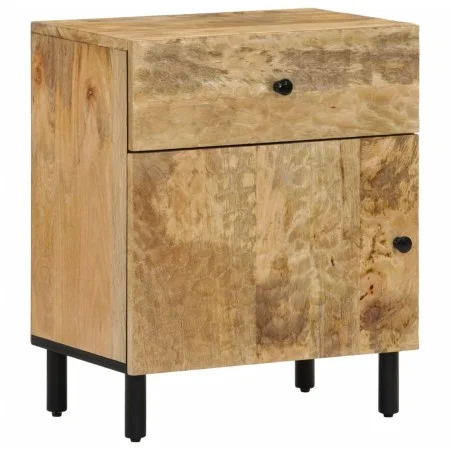 Nachttisch aus massivem Mangoholz, 50 x 33 x 60 cm von , Nachttische - Ref: Foro24-356899, Preis: 77,39 €, Rabatt: %