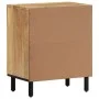 Nachttisch aus massivem Mangoholz, 50 x 33 x 60 cm von , Nachttische - Ref: Foro24-356899, Preis: 77,39 €, Rabatt: %