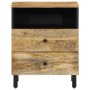 Mesita de noche madera maciza de mango 50x33x60 cm de , Mesitas de noche - Ref: Foro24-356901, Precio: 84,81 €, Descuento: %