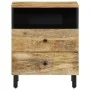 Solid mango wood bedside table 50x33x60 cm by , Nightstands - Ref: Foro24-356901, Price: 83,80 €, Discount: %
