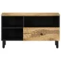 Solid mango wood TV cabinet 80x33x46 cm by , TV Furniture - Ref: Foro24-356908, Price: 60,25 €, Discount: %
