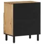 Nachttisch aus massivem Mangoholz, 50 x 33 x 60 cm von , Nachttische - Ref: Foro24-356901, Preis: 83,80 €, Rabatt: %