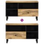 TV-Schrank aus massivem Mangoholz, 80 x 33 x 46 cm von , TV-Möbel - Ref: Foro24-356908, Preis: 60,79 €, Rabatt: %
