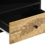 Solid mango wood TV cabinet 80x33x46 cm by , TV Furniture - Ref: Foro24-356908, Price: 60,25 €, Discount: %