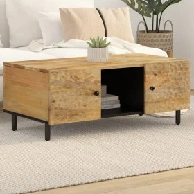 Solid mango wood coffee table 100x54x40 cm by , Coffee table - Ref: Foro24-356903, Price: 97,28 €, Discount: %