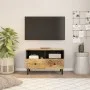 TV-Schrank aus massivem Mangoholz, 70 x 33 x 46 cm von , TV-Möbel - Ref: Foro24-356892, Preis: 67,81 €, Rabatt: %